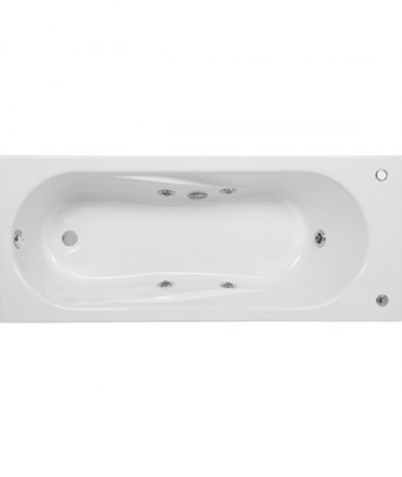 vasca con kit idromassaggio easy aveiro 170x75 - online