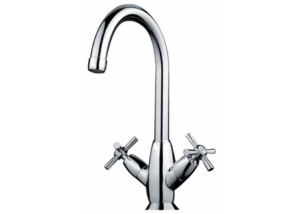 Miscelatore lavabo senza piletta rimini