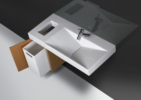 Mobile con cesto flux