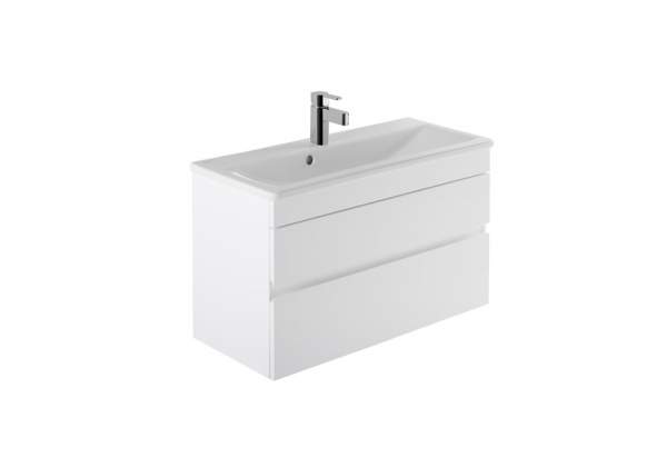 Mobile sospeso look 83x36 bianco