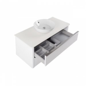Mobile 100 sanlife con foro tondo per lavabo - immagine 2