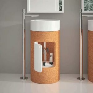 Lavabo da appoggio cm 45 round - immagine 2